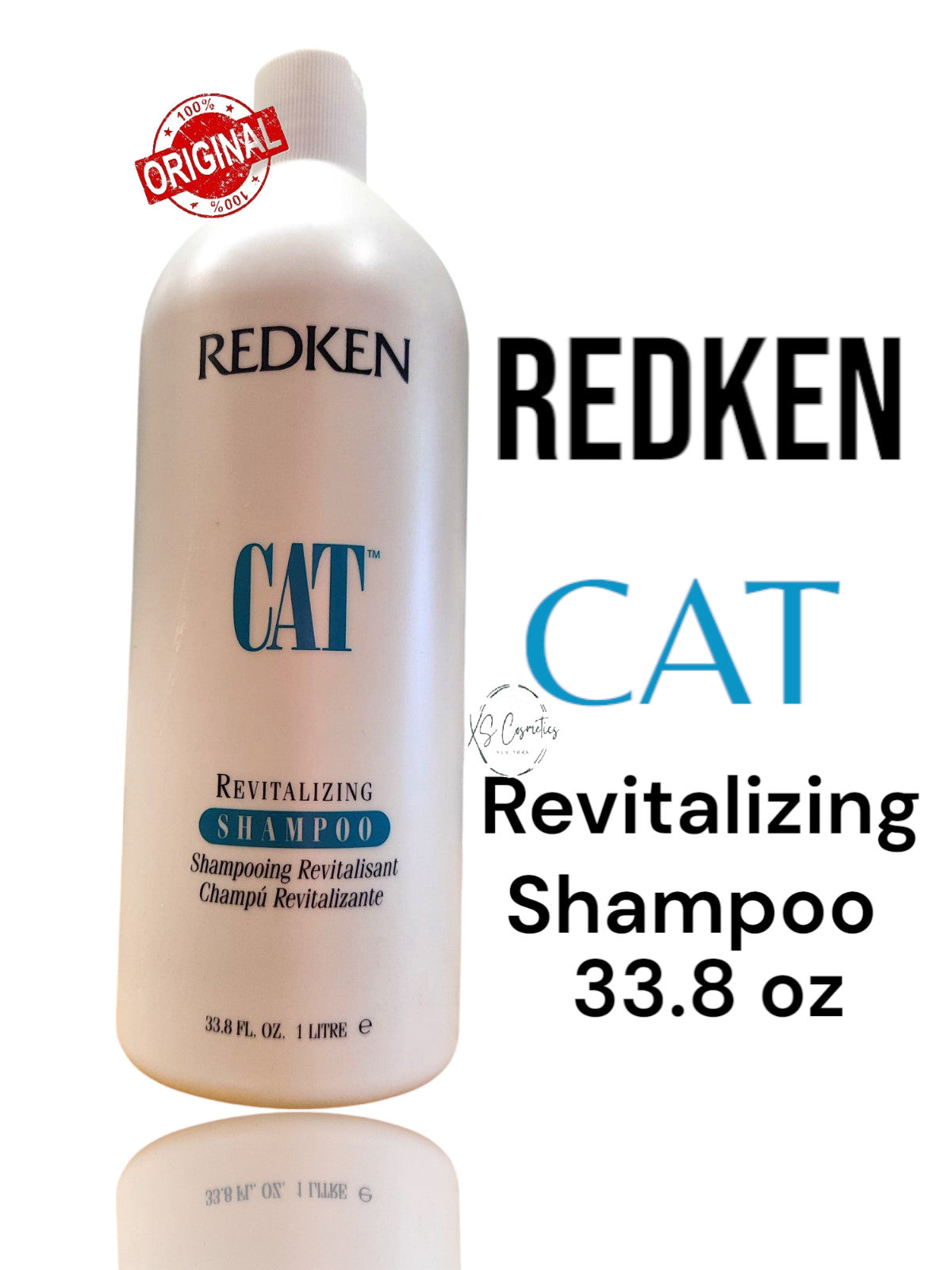 Redken Cat Revitalizing Shampoo, 33.8 fl oz