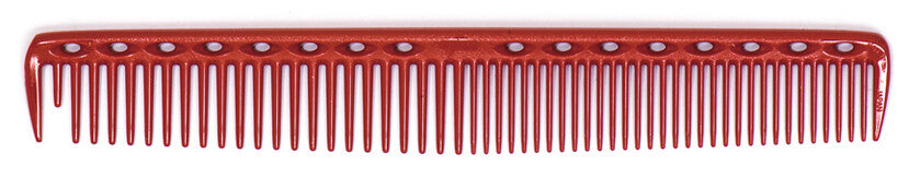 YS Park 337 Quick Cutting Comb Red Made in Japan Hair Styling Tool