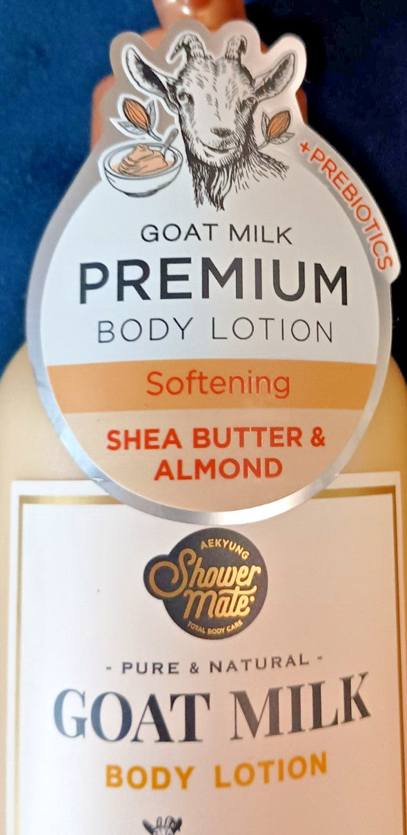 Goat Milk Shea Butter Almond Body Lotion 13.5 oz - 2 Pack
