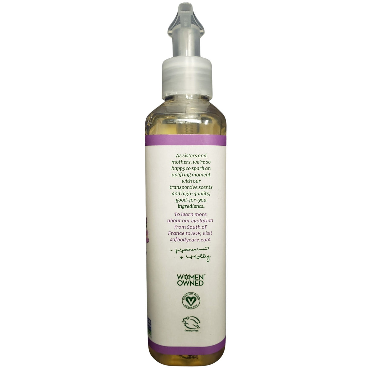 South of France Hand Wash, Lavender Fields with Sea Algae, 8 Ounces