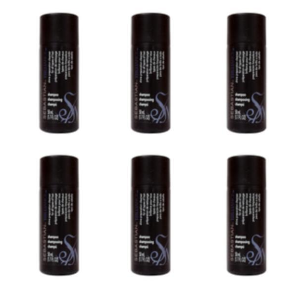 Sebastian Trilliance Shampoo For All Hair Travel Size 1.7oz PACK OF 6