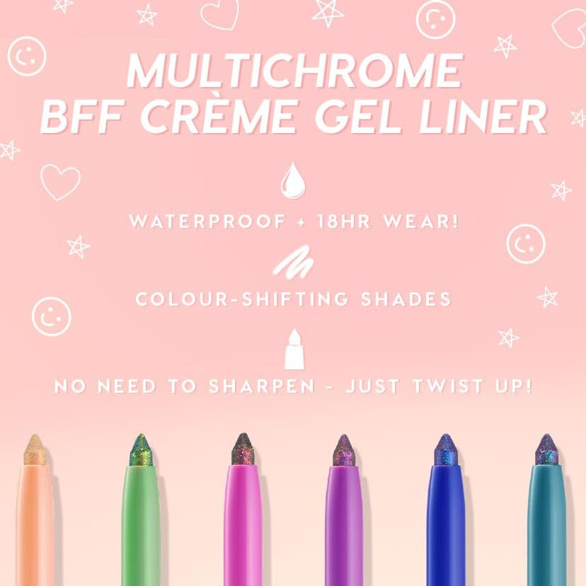 Waterproof Gel Eyeliner Pencil - Long-Lasting, Vibrant, Smudge-Proof, 18HR Wear