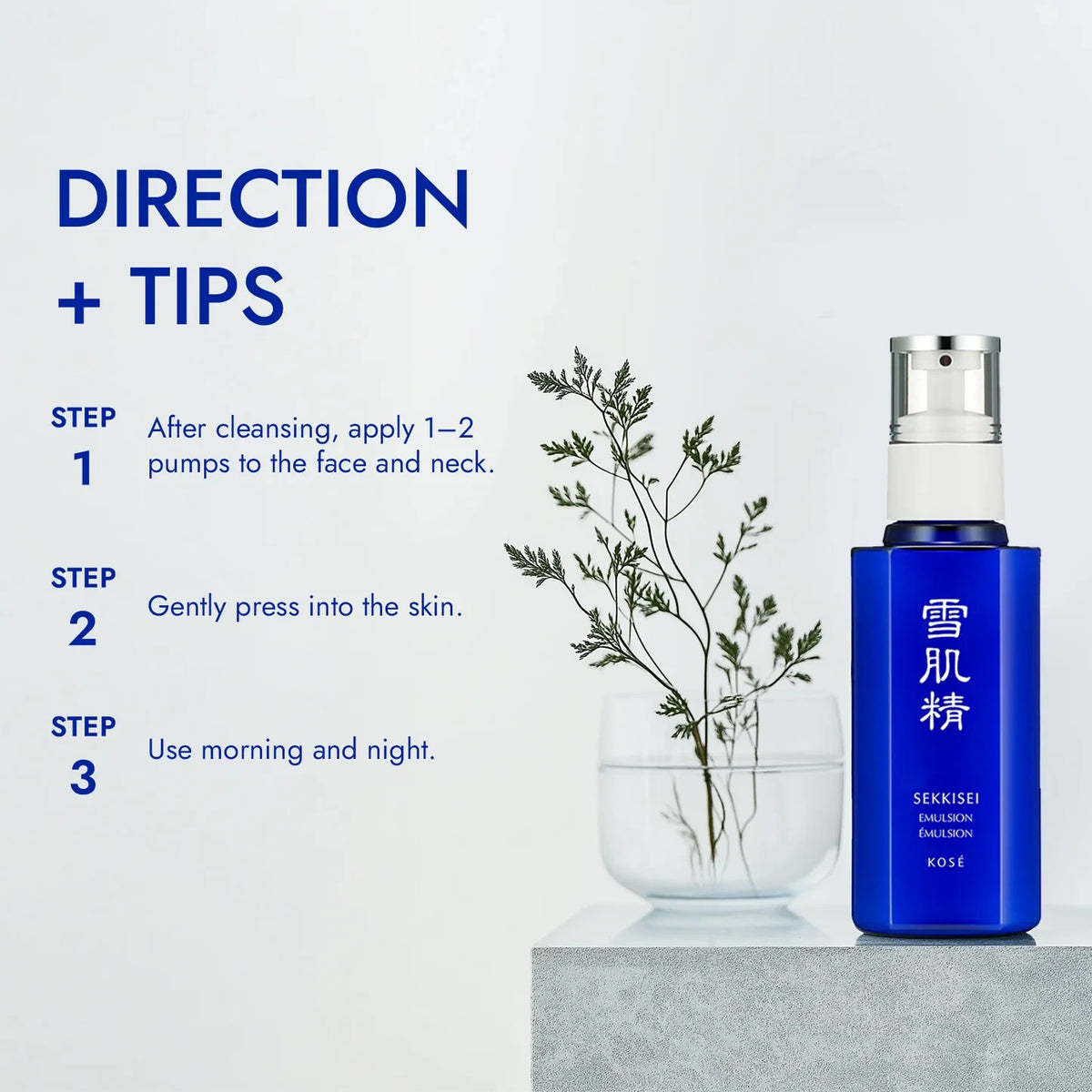 Sekkisei Facial Moisturizer Emulsion 4.7 oz