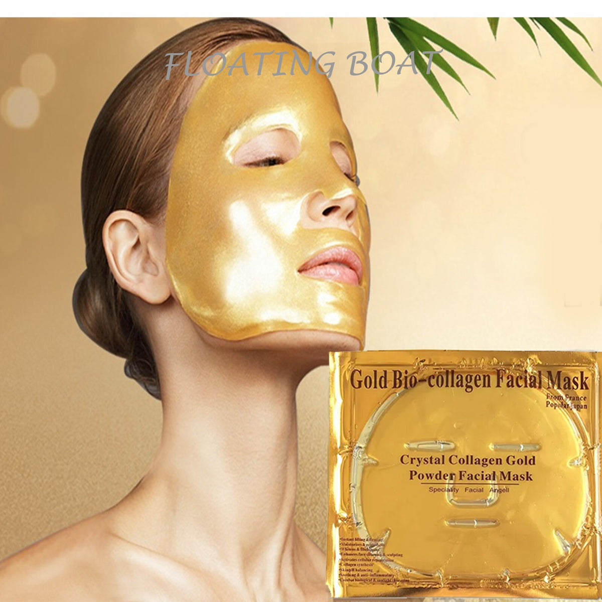 Gold Collagen Facial Mask - 6 Pack