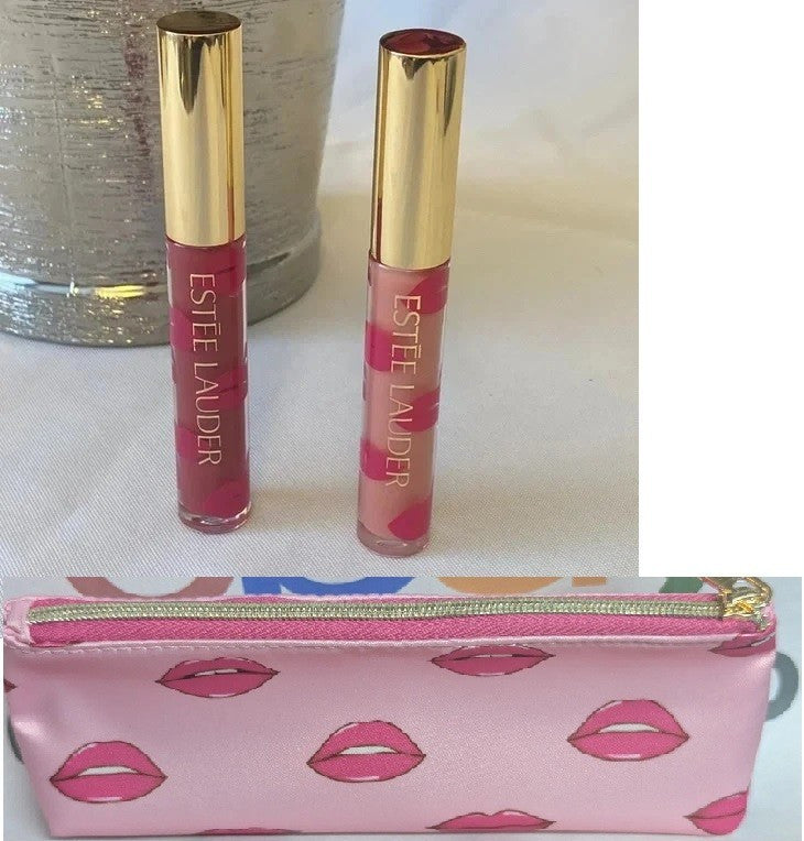 Lip Gloss Set - Rebellious Rose & Naked Truth | Envy Kissable Lip Shine