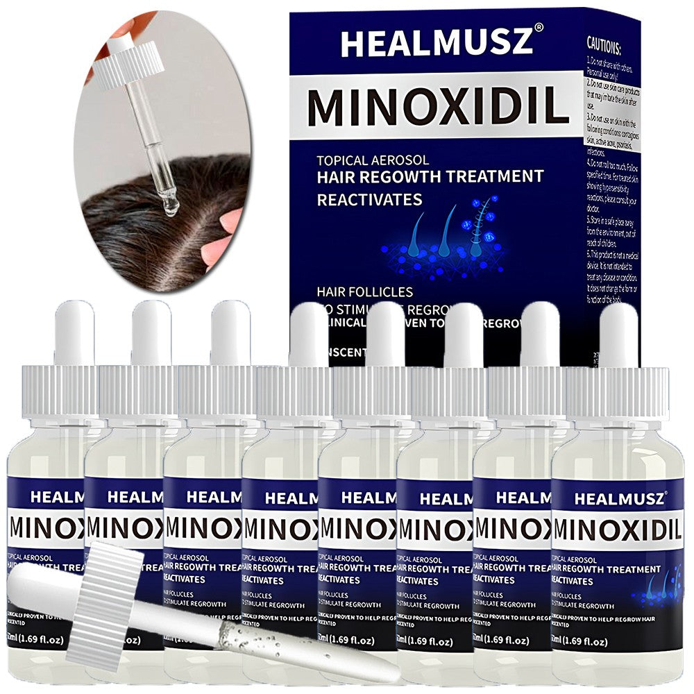 Minoxidil 5% Hair Regrowth Solution for Men - Topical Treatment