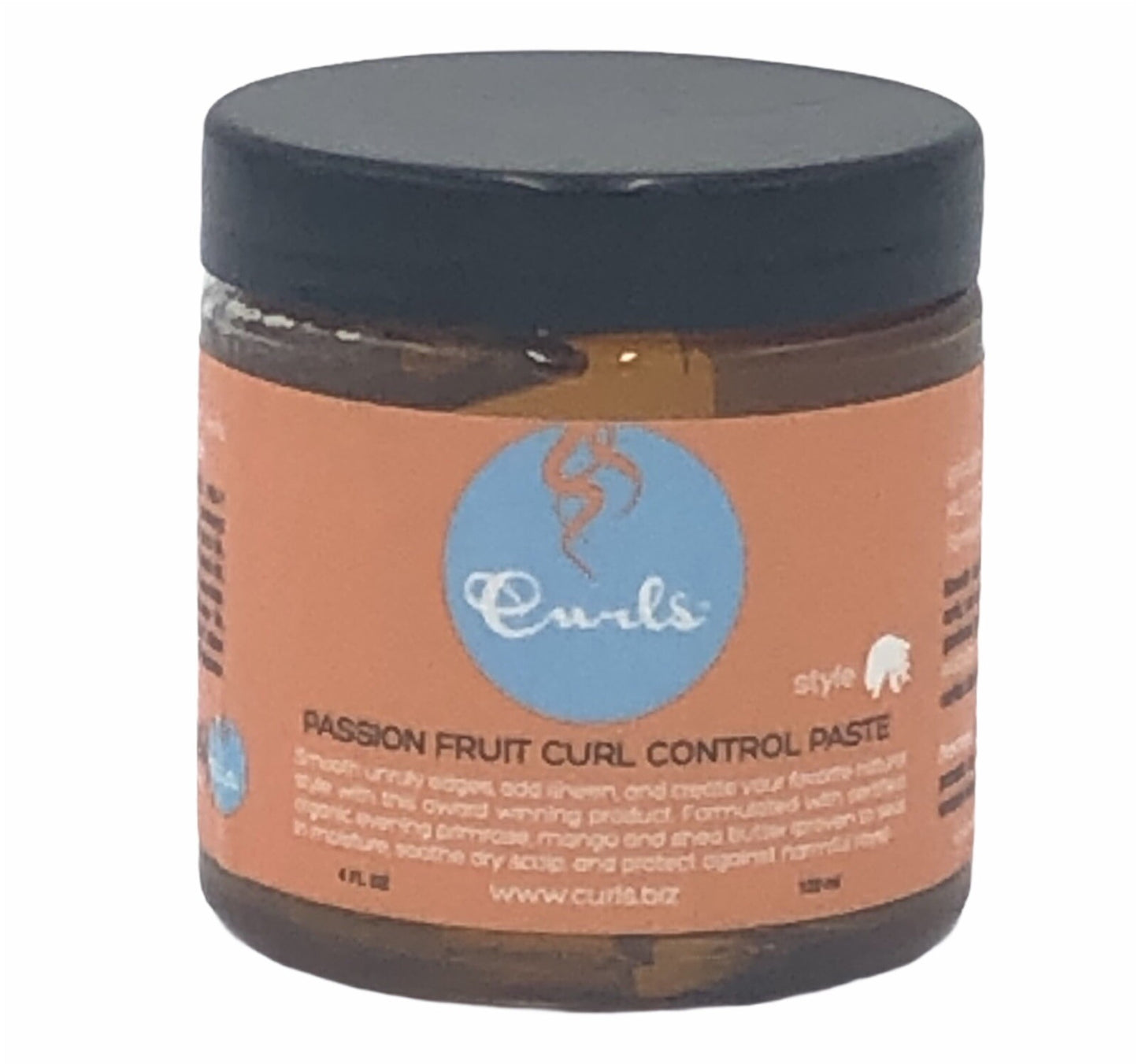 Passion Fruit Curl Control Paste - 3 Pack 4 oz Sculpting Shine Pomade for Natural Hair