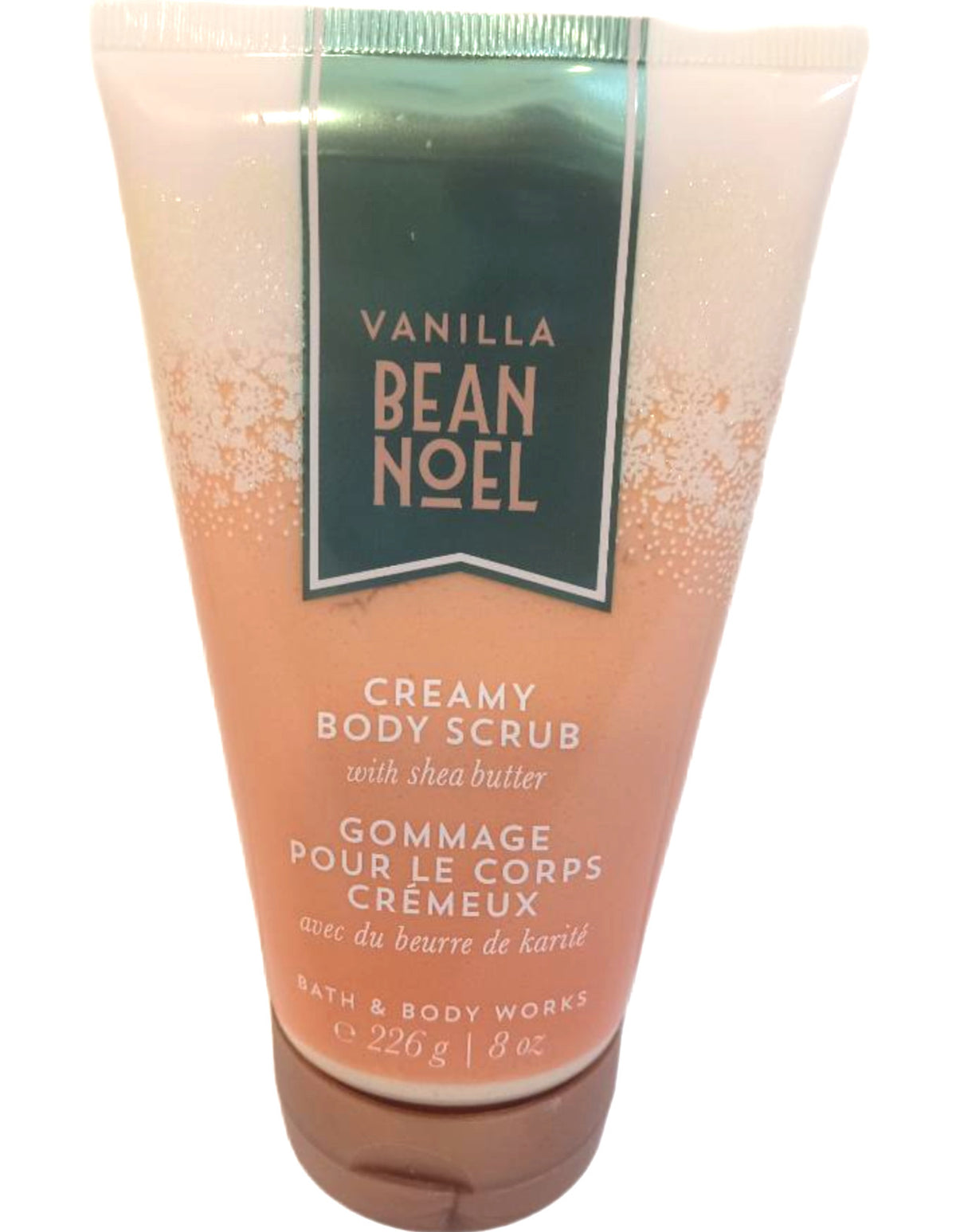 Bath And Body Works Creamy Scrub Vanilla Bean Noel Exfoliating 8 OZ