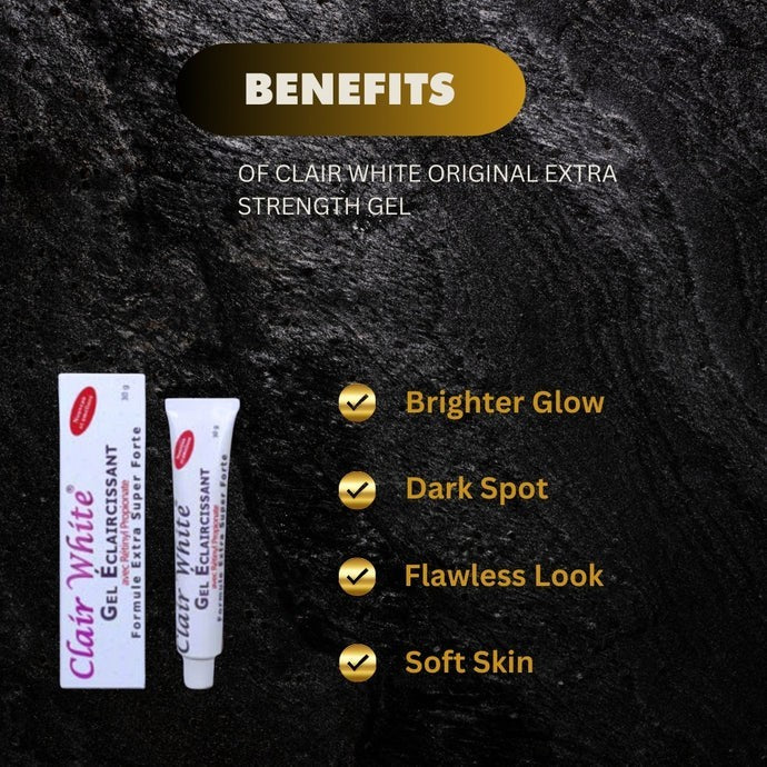 Brightening Skin Gel with Vitamin A for Dark Spots & Hyperpigmentation - 1 oz