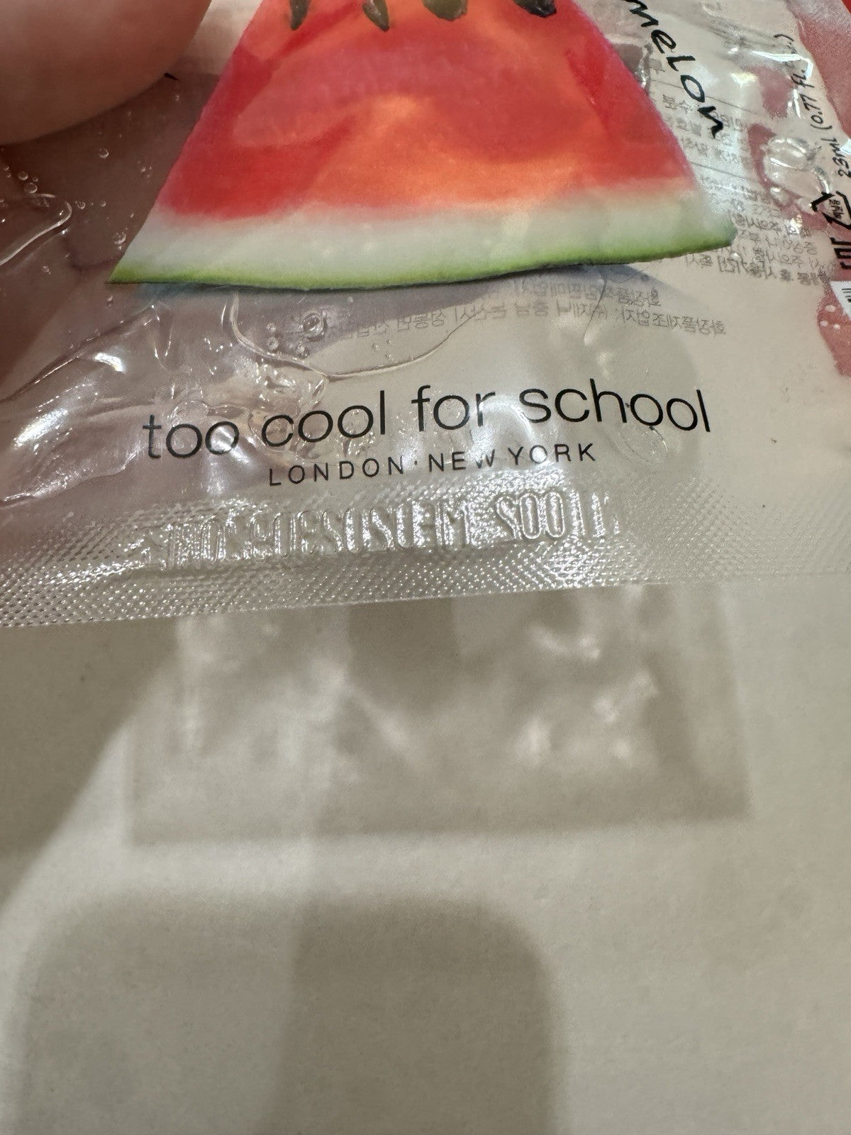 Natural Vita Mask Brightening Hydrating Watermelon - Lot of 10