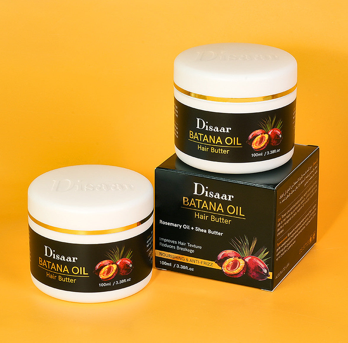 Disaar Beauty Batana Rosemary Shea Butter Hair Anti-Frizz Smooth 100ml