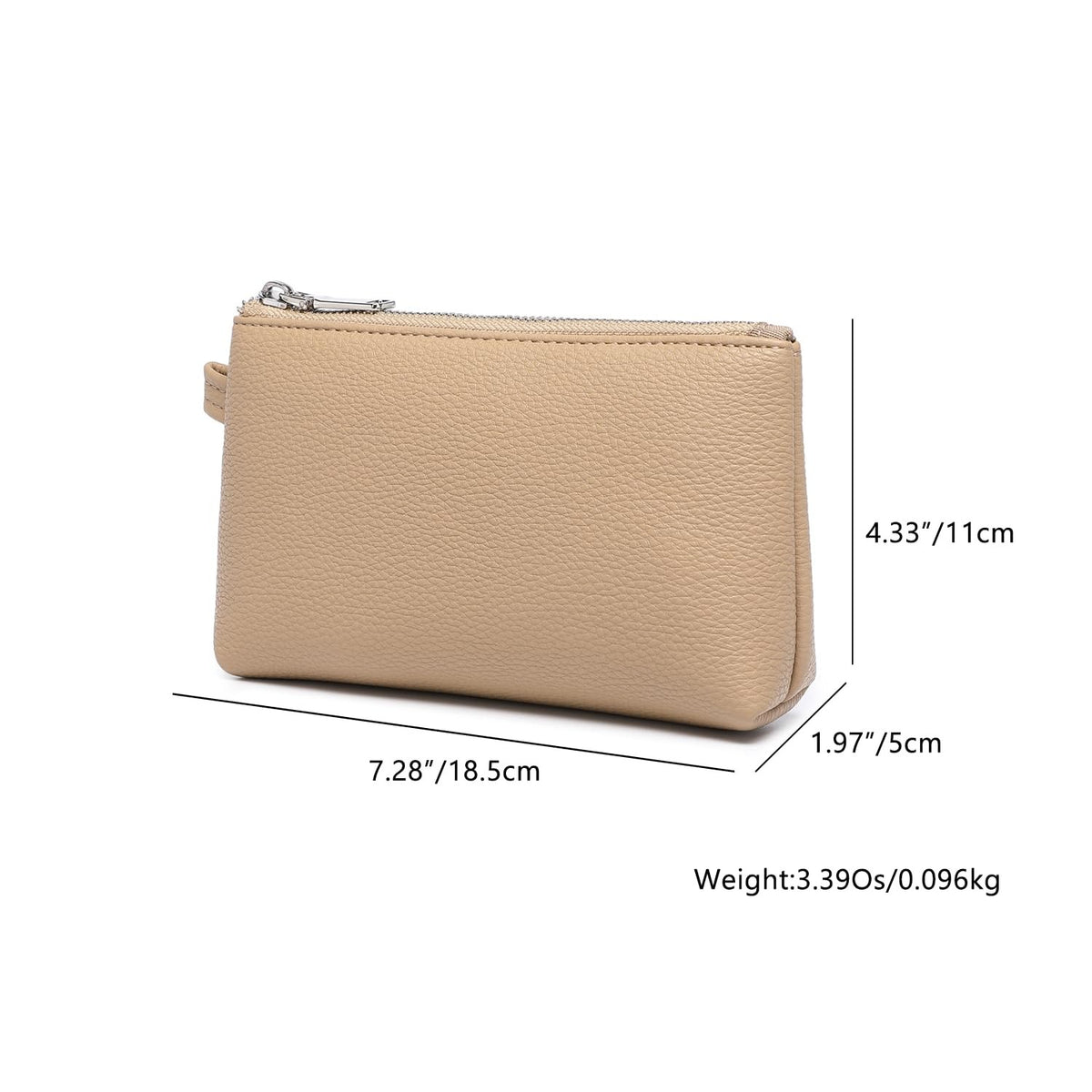 PU Leather Makeup Bag Small Cosmetic Storage Organizer