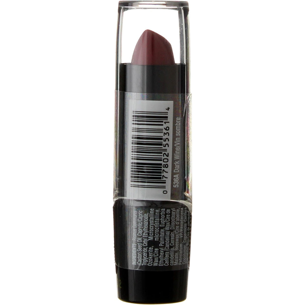 5 Pack Wet n Wild Silk Finish Lipstick - Dark Wine, Hydrating Lip Color