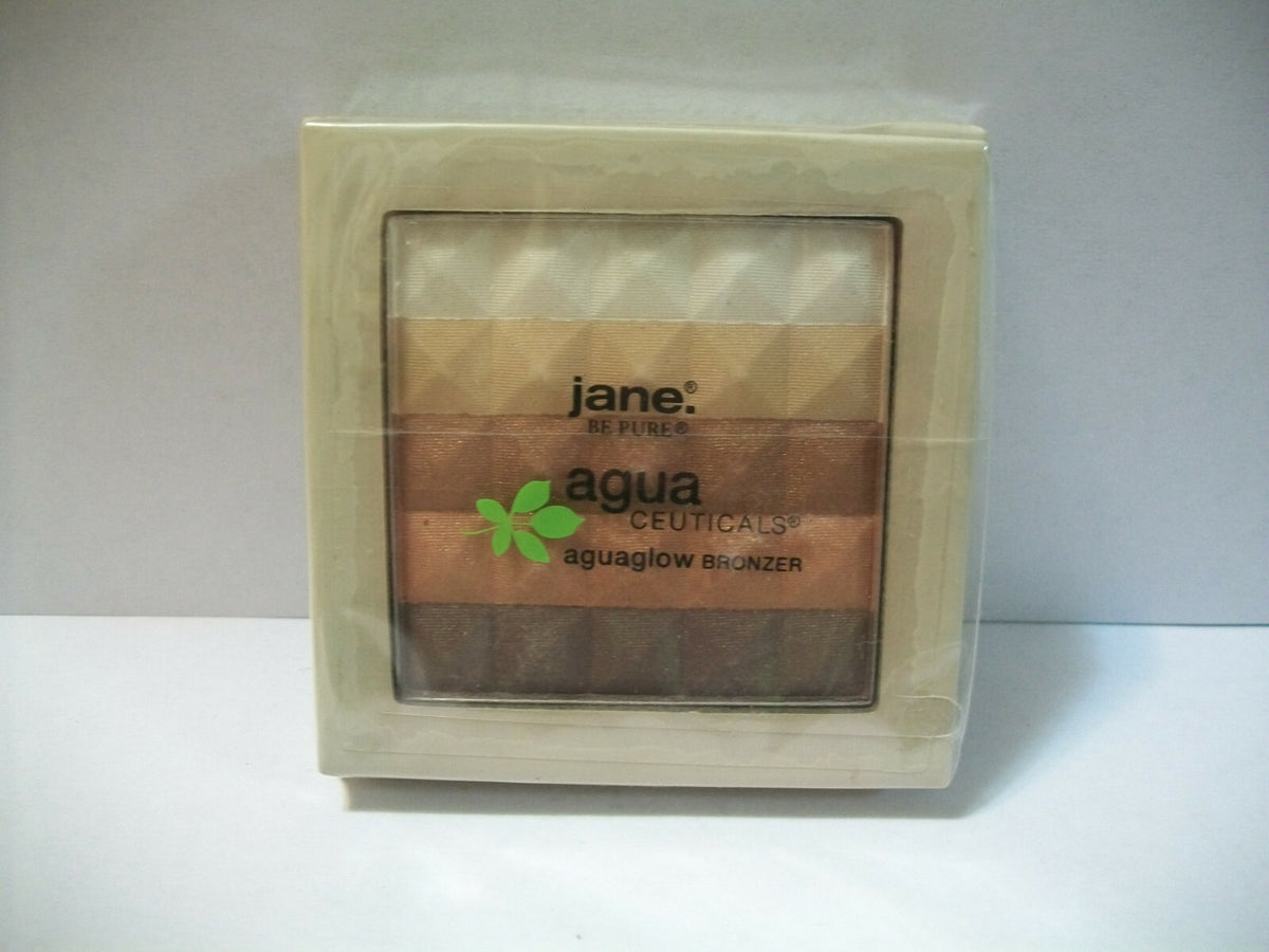 Jane Be Pure Agua Ceuticals Aguaglow Bronzer #01 Sunset Bronze - Organic Face & Body Makeup