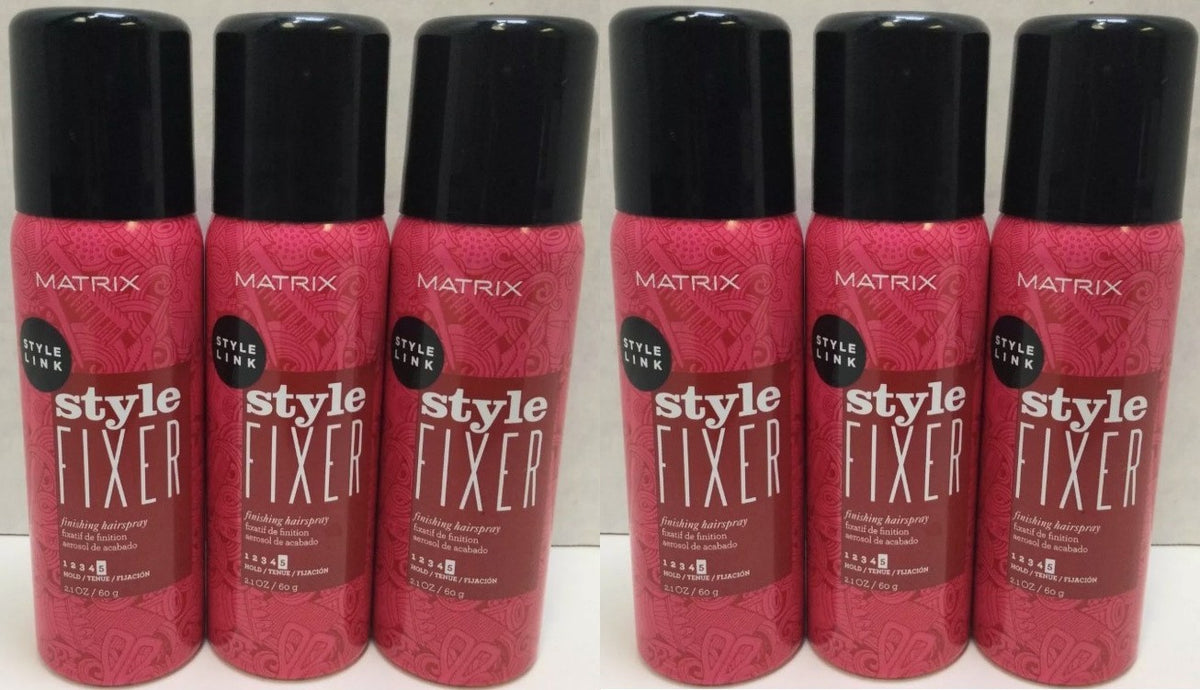 Level 5 Hair Spray - Firm Hold Finishing Hair Spray, 2.1 Oz, Pack of 6 Cans