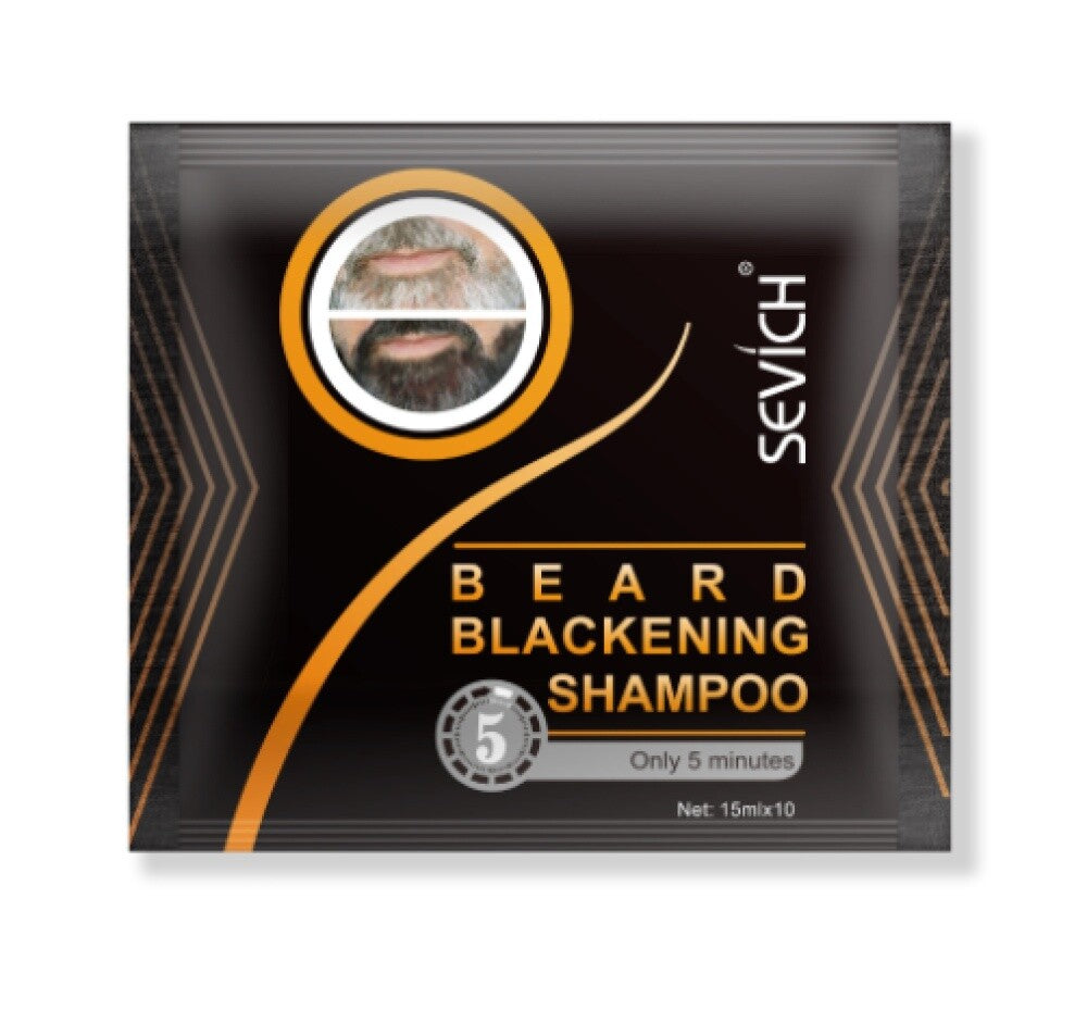 Black Hair Dye Shampoo - Instant Color Darkening Formula