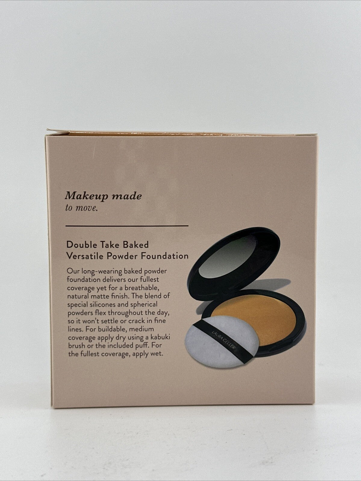 Laura Geller Double Take Baked Versatile Powder Foundation 0.9 oz - Golden Medium