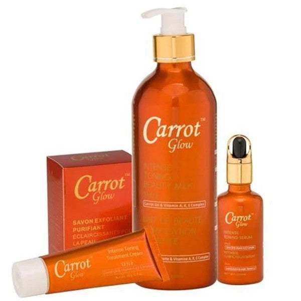 Carrot Glow Intense Skin Toning Cream 1.7 oz - Brightening & Rejuvenating