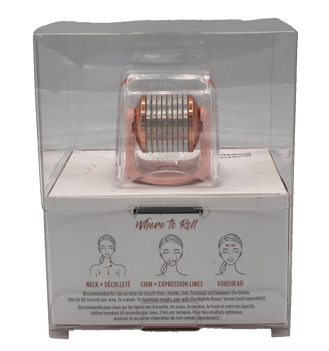 BeautyBio GloPRO Face Micro Tip Attachment - Pink - New In Box