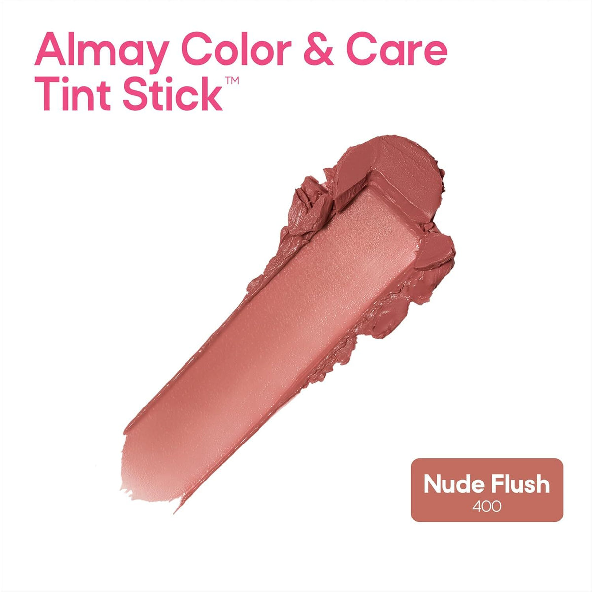 Lip & Cheek Tint Stick - Nude Flush Multi-Use Dr y Dewy Finish