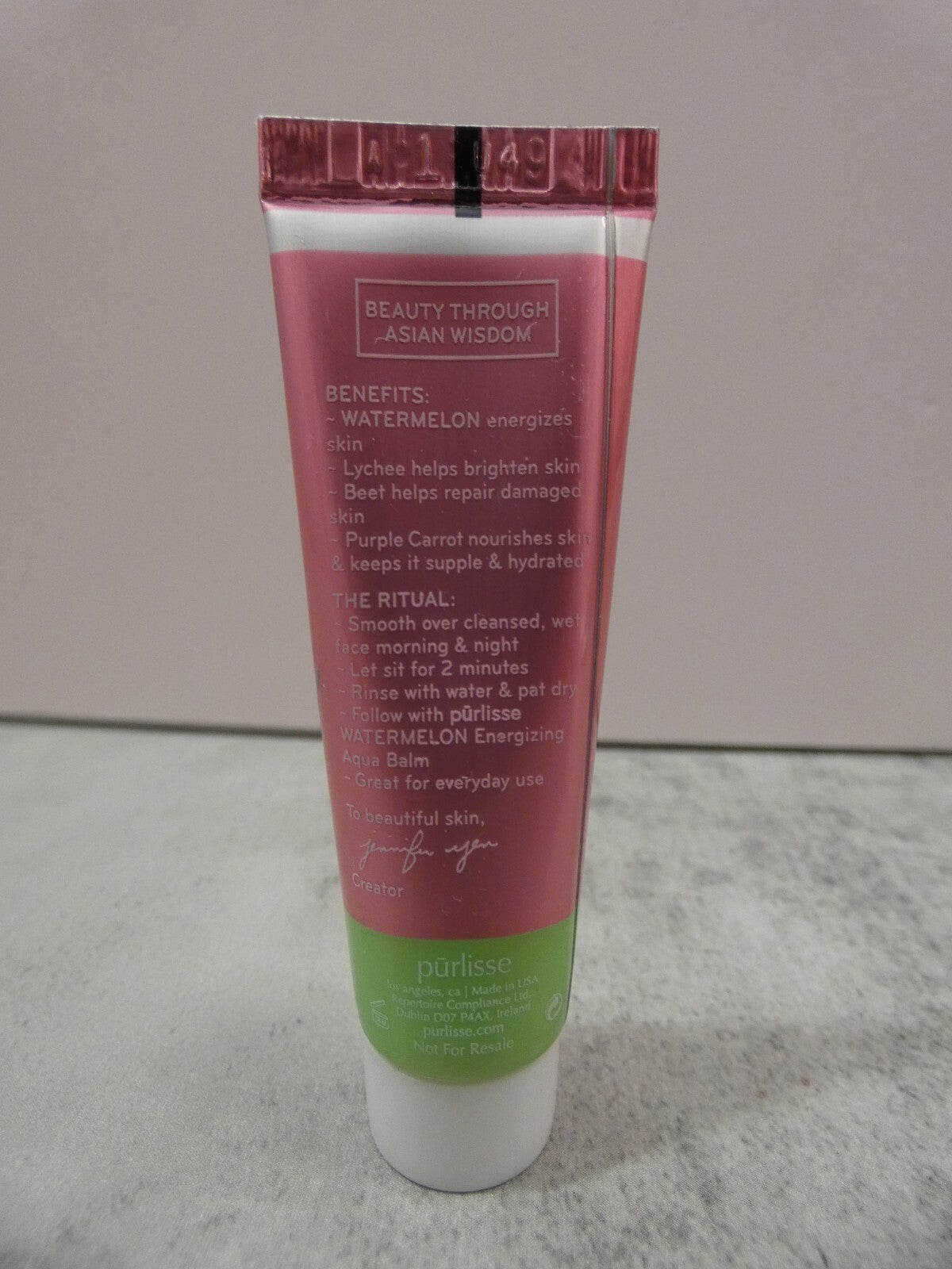 Watermelon Energizing 2 Minute Polishing Peel Mini 0.34 oz