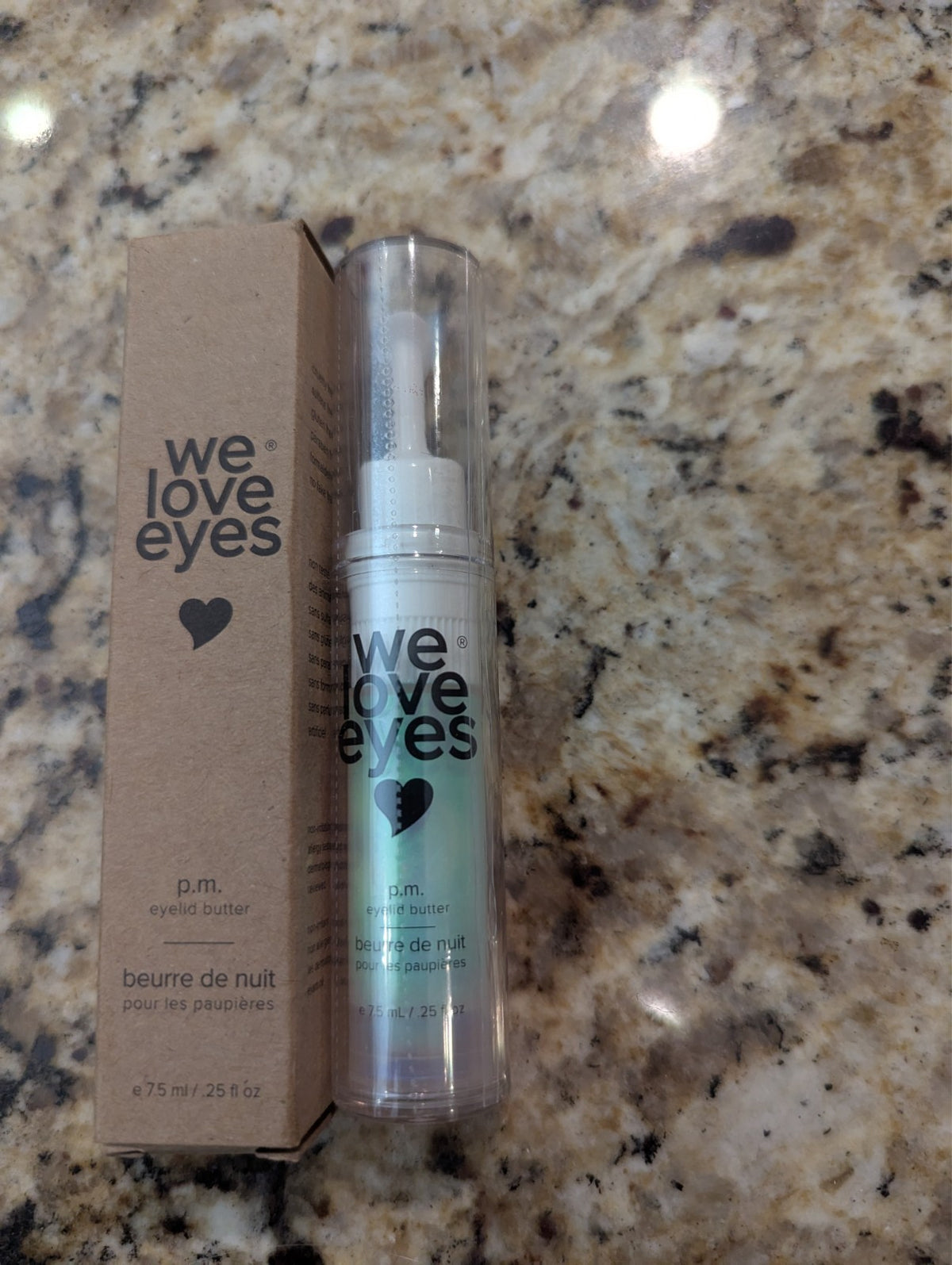 Eyelid Night Cream with Skin Barrier Protection - 0.25 oz