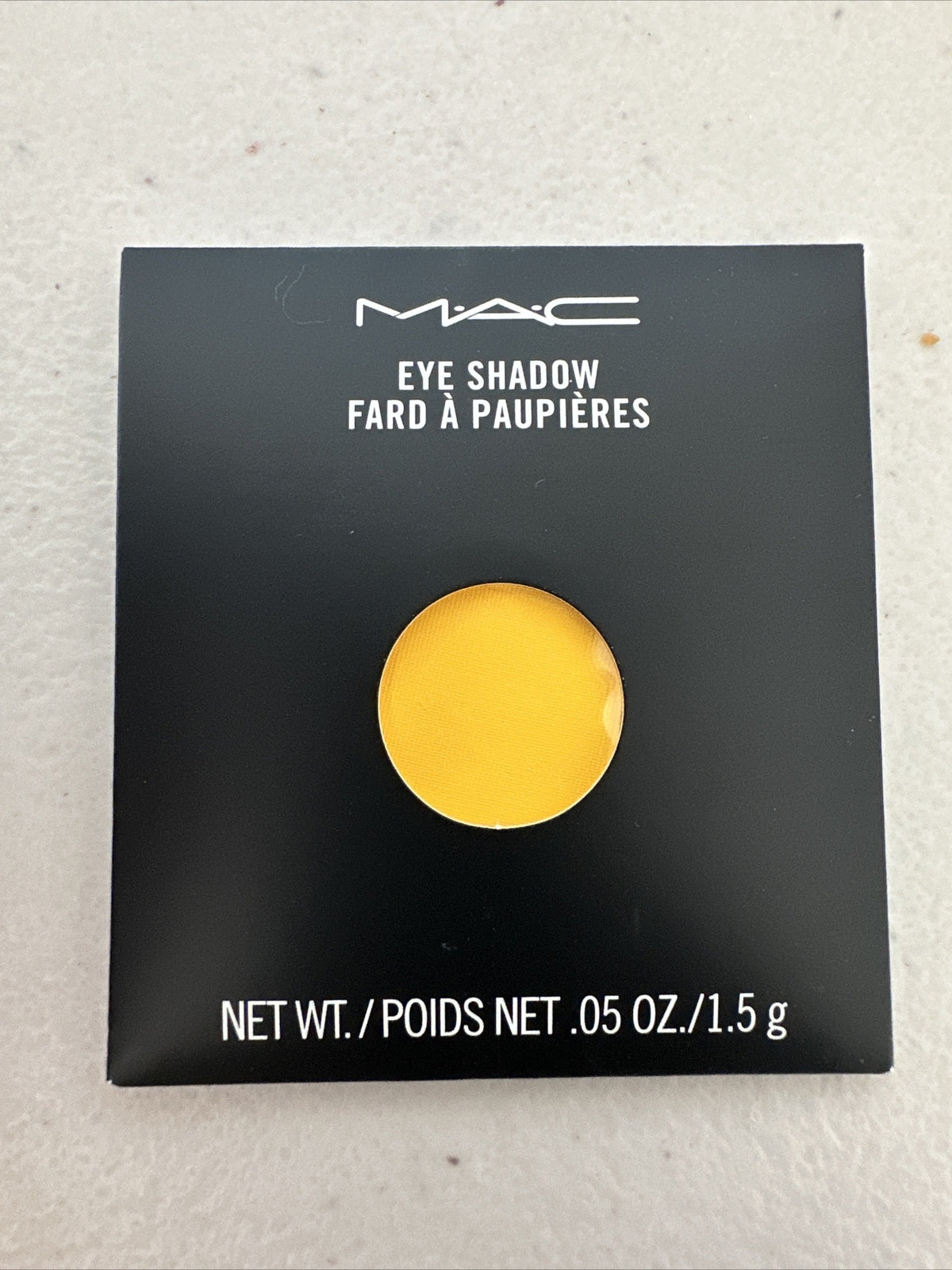MAC Eye Shadow Pro Palette Refill Pan - Chrome Yellow - BNIB