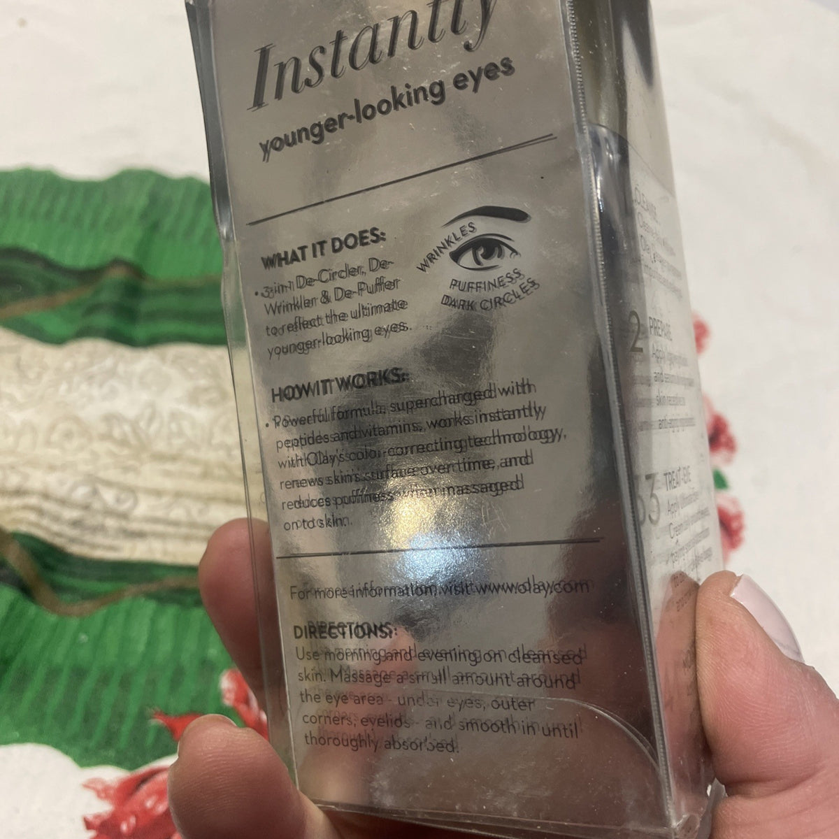 Olay Eyes Ultimate Eye Cream for Dark Circles Puffiness Wrinkles 0.4oz