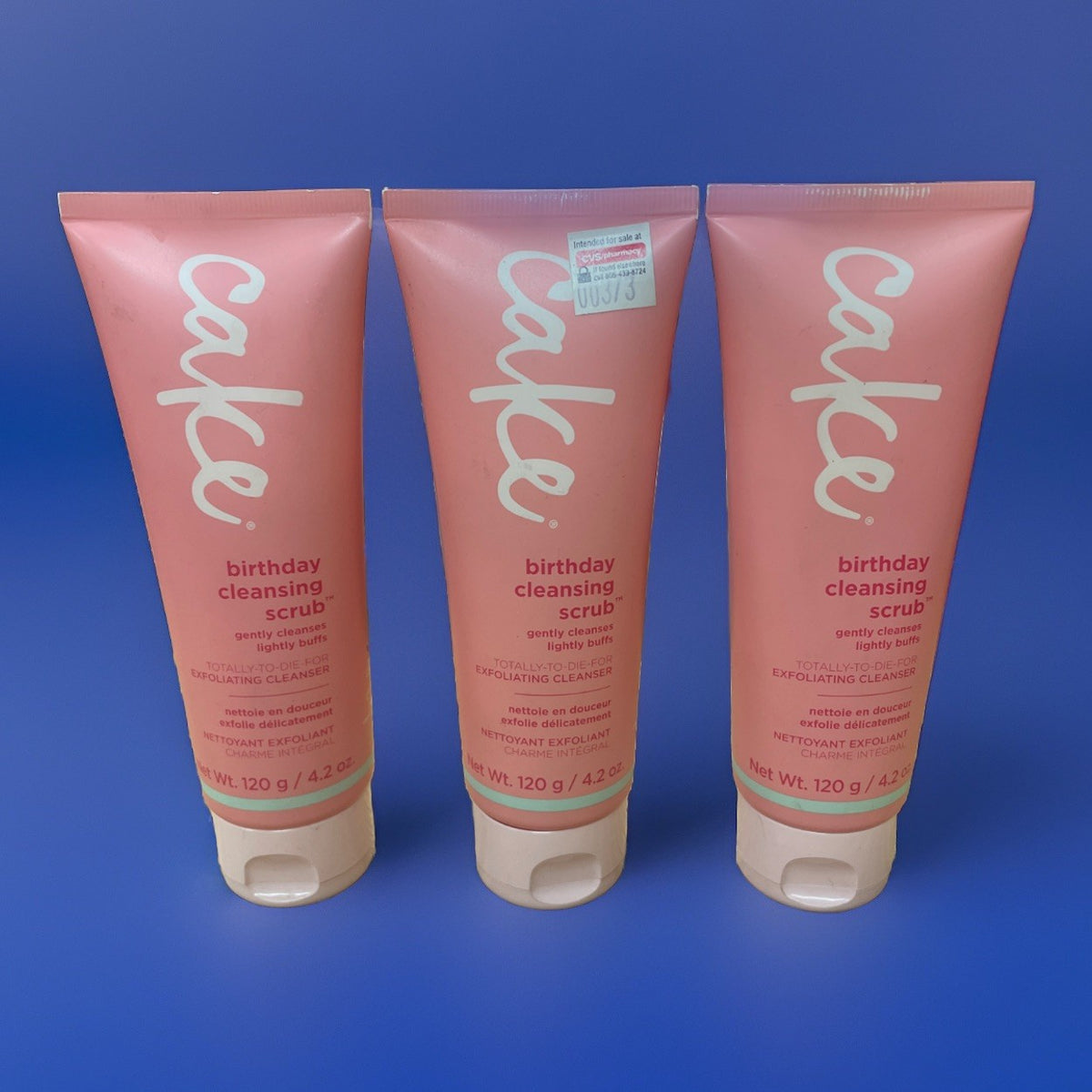 Marc Anthony Cake Birthday Facial Cleansing Scrub Exfoliating