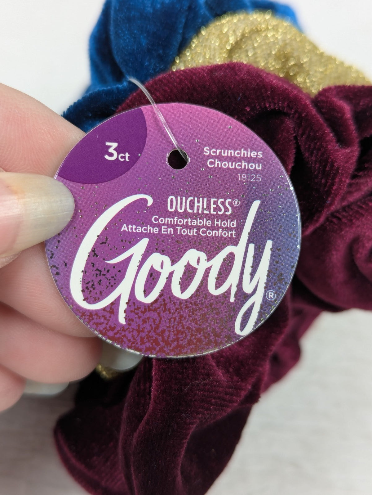 Goody - Hair Scrunchies 3 ct Ouchless for All Types 2 Pack