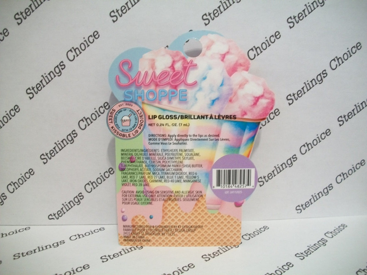 Candy-Shaped Lip Gloss with Vitamin E & Shea Butter - Sweet Lips