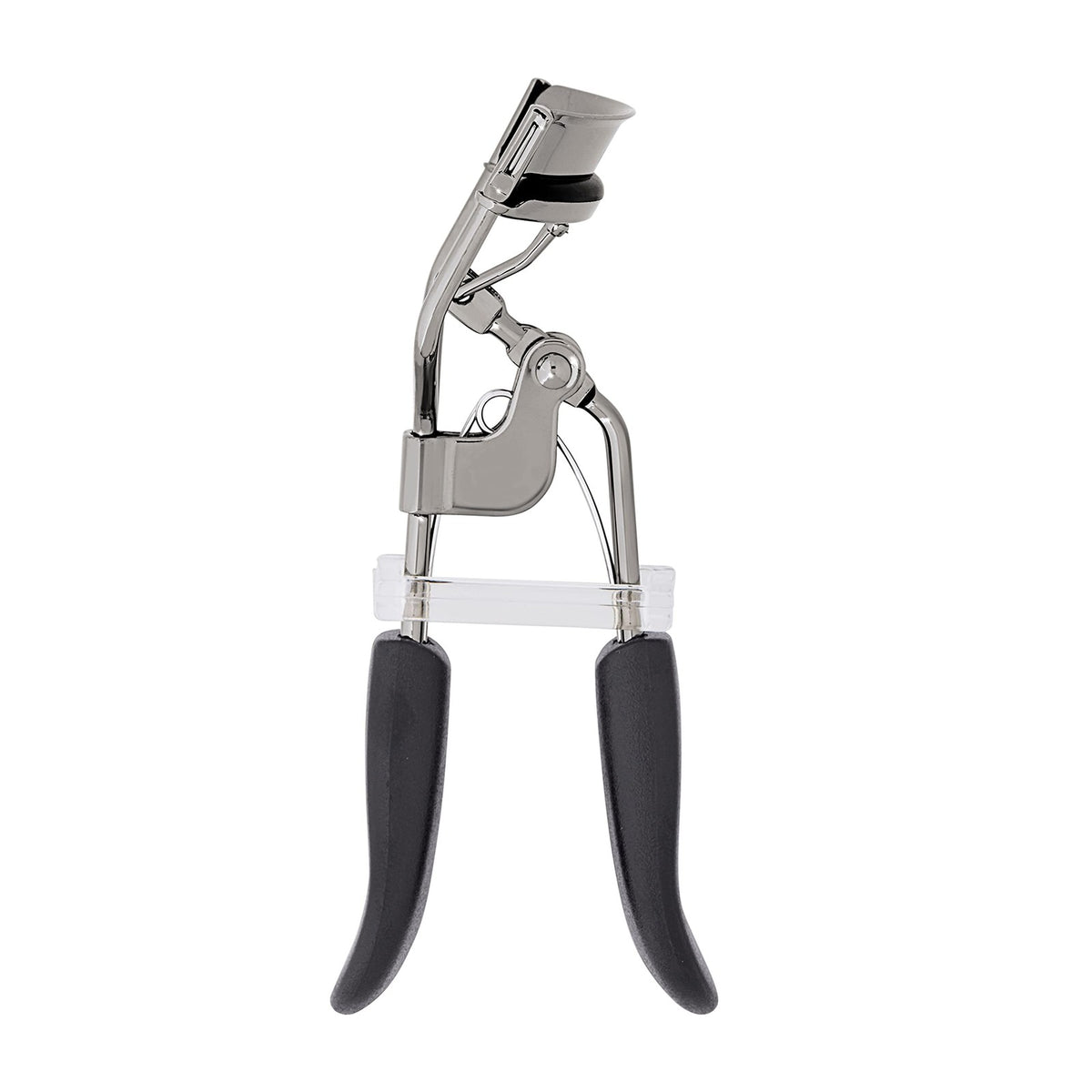 Eyelash Curler Stainless Steel Pro - Ergonomic Elf Pro Eyelash Curler with Replacement Pad