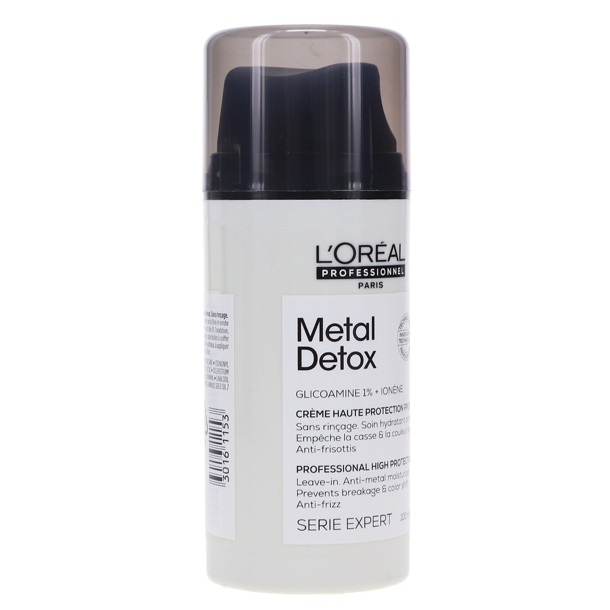 L'Oreal Professionnel Metal Detox High Protection Hair Cream 3.4 oz - Deep Hydrating & Frizz Control