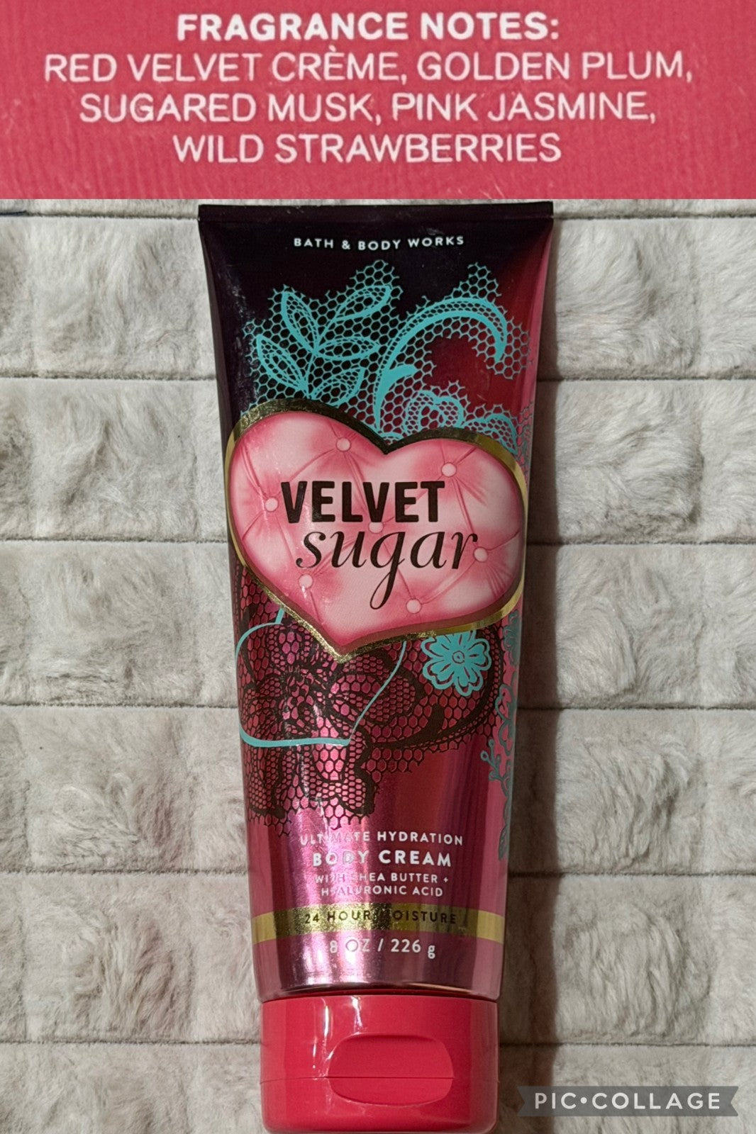 Ultra Shea Body Cream Moisturizer 8 oz - 24 Hr Hydration