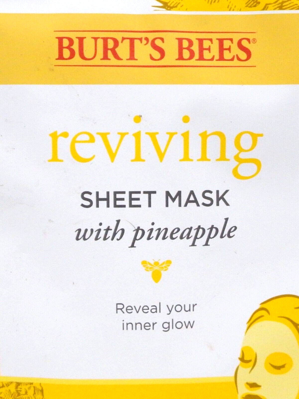 Pineapple Reviving Sheet Mask - Single Use