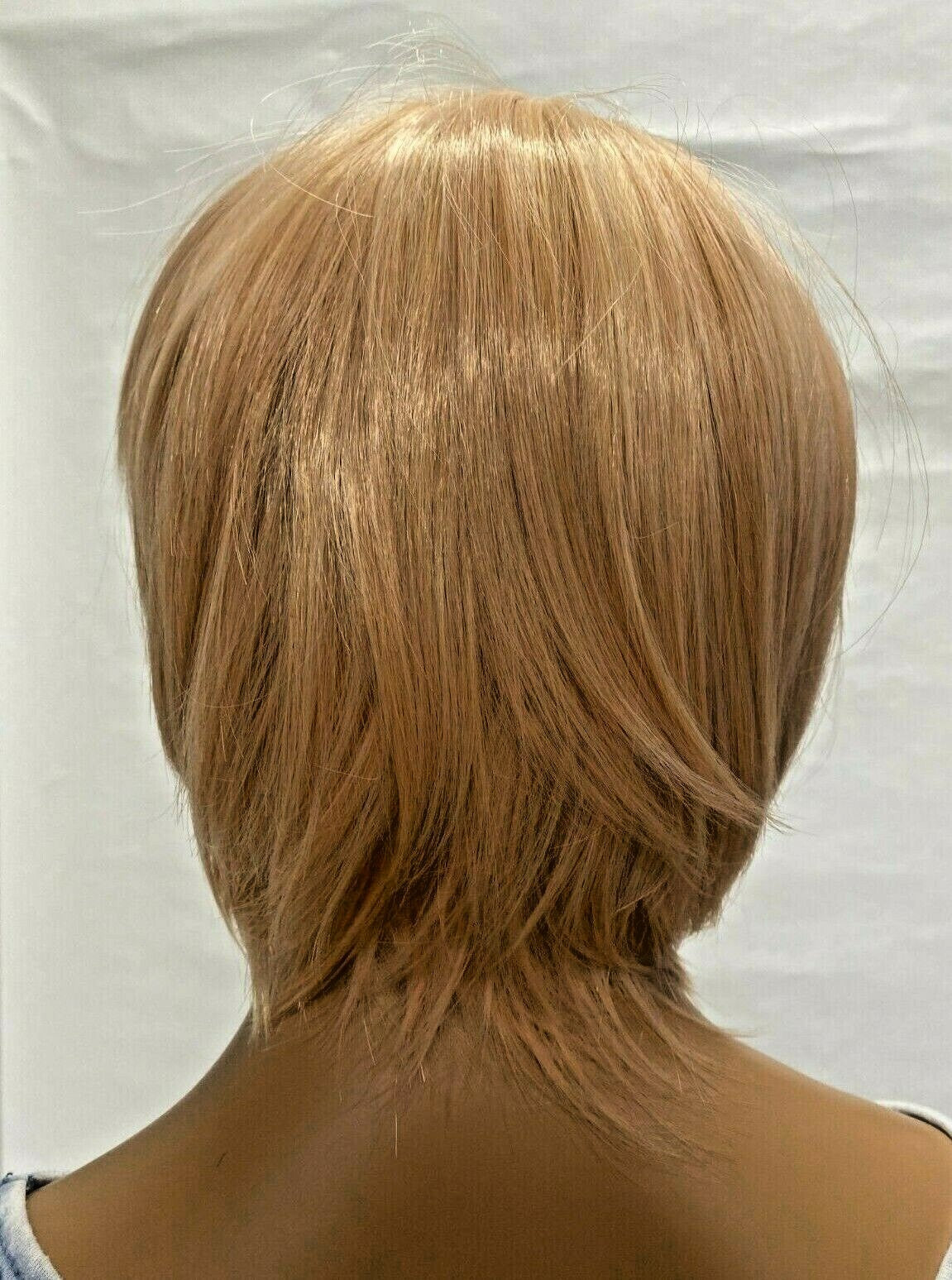Pink Anime Cosplay Wig with Layered Short Hair & Long Ponytails - Adjustable Synthetic