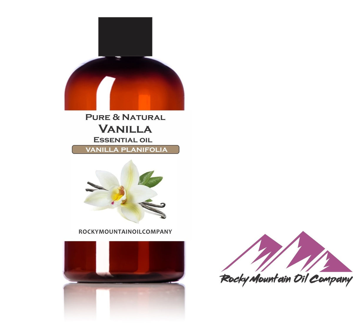 Pure Vanilla Essential Oil - Therapeutic Grade, Natural Fragrance, Multiple Sizes