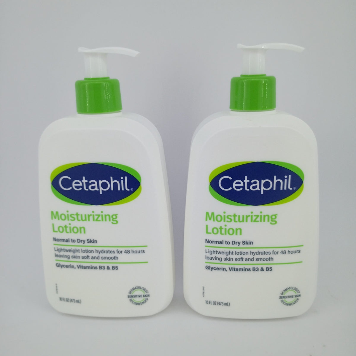 Moisturizing Lotion for Normal to Dry Skin, 16 oz - 2 Pack