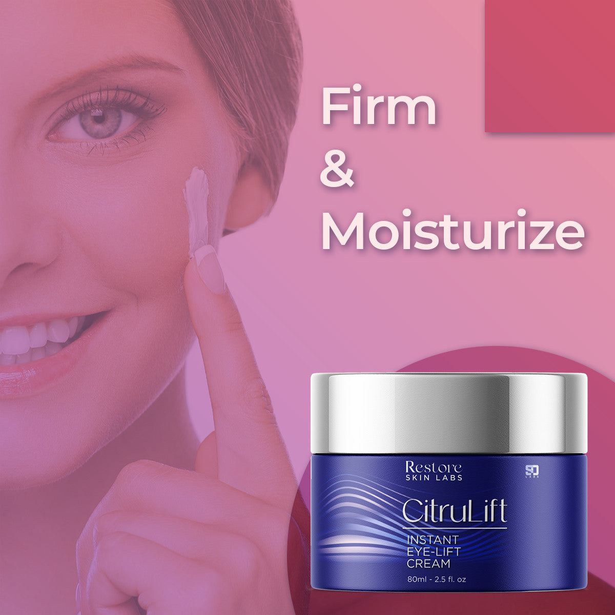 Restore Skin Labs Citrulift Cream Support Hydration for Radiant Glow