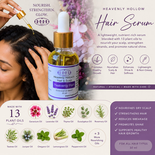 Heavenly Hair, Hair and Scalp Serum, Regrowth Serum 30ml