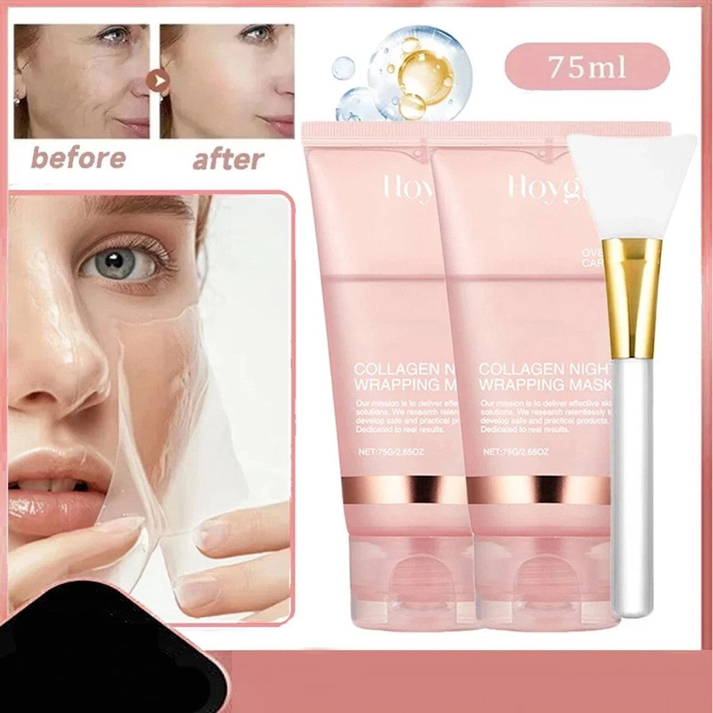 Collagen Night Peel-Off Mask, 75ml - Moisturizing & Anti-Wrinkle