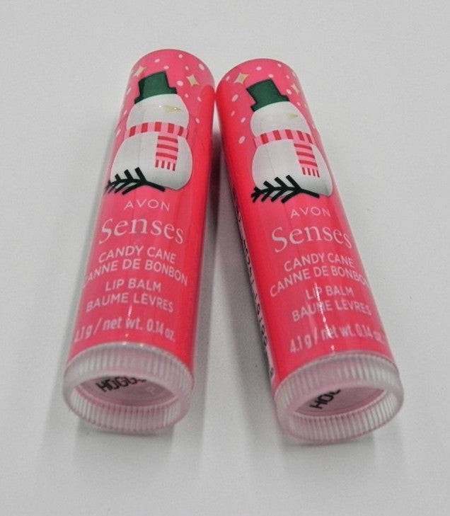 Moisturizing Lip Balm Set - Candy Cane Flavor, 2 Pack, Sealed