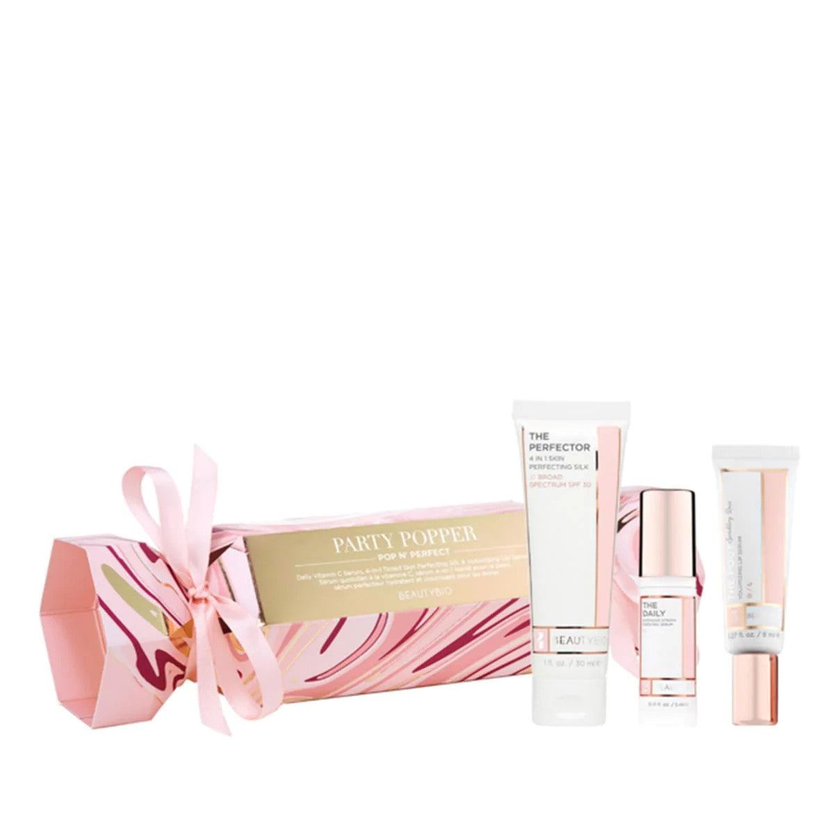 Skincare & Lip Treatment Set with SPF 30 and Lip Serum - 4-Piece