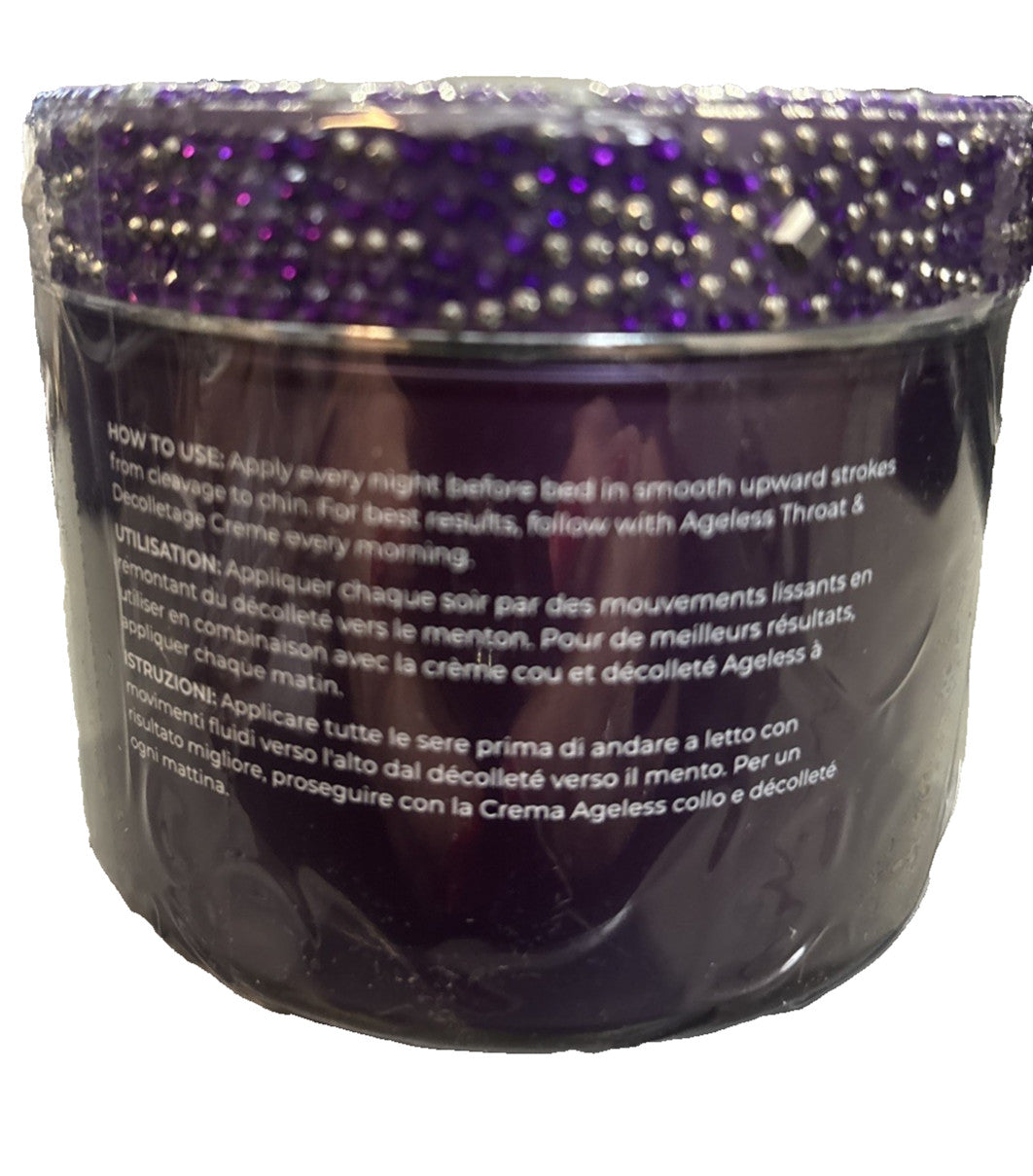 Ageless Throat and Décolletage Night Cream - Anti-Aging Moisturizer for Neck & Chest