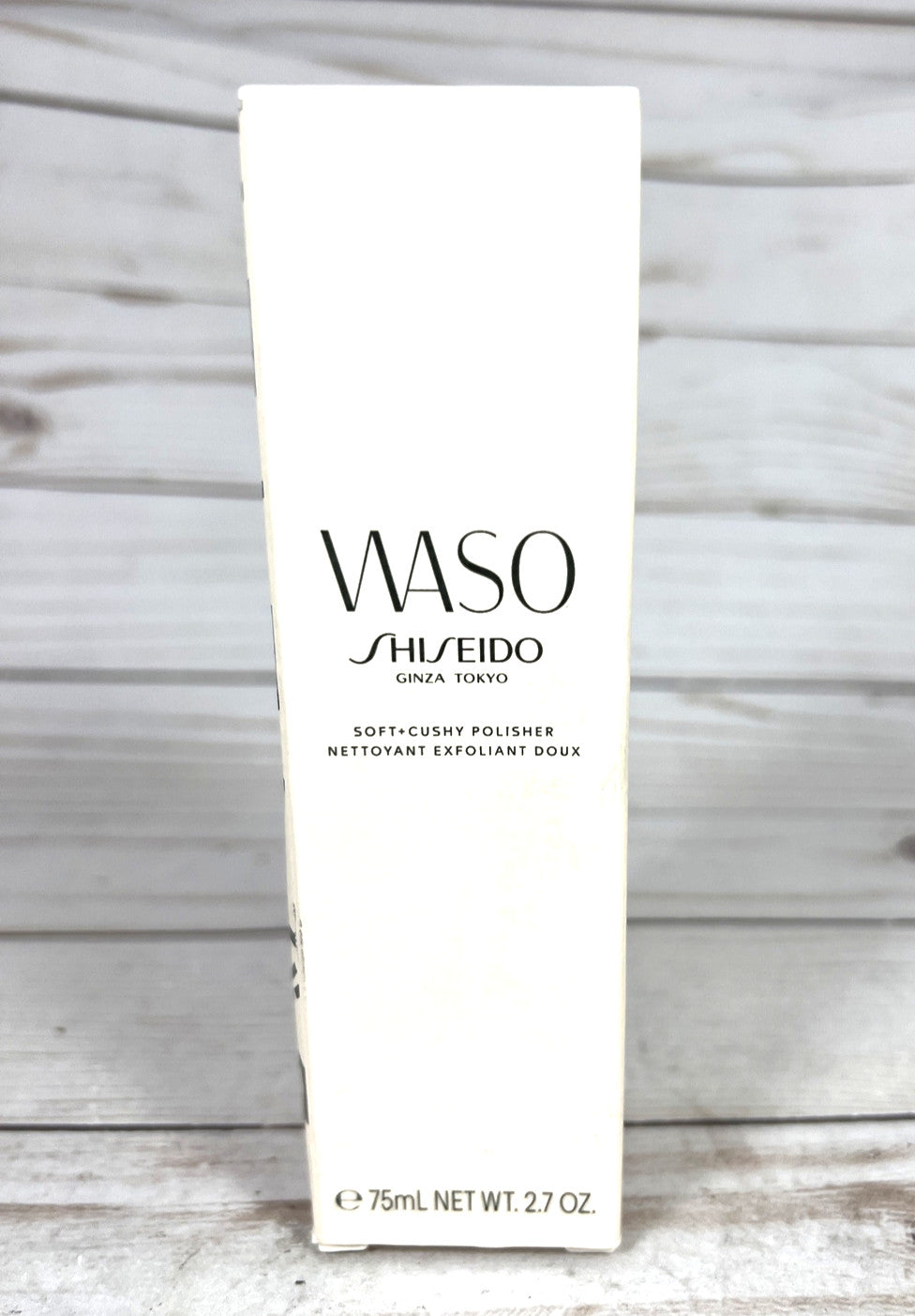 WASO Shiseido Soft Cushy Polisher Skin Refining Exfoliator 2.7oz