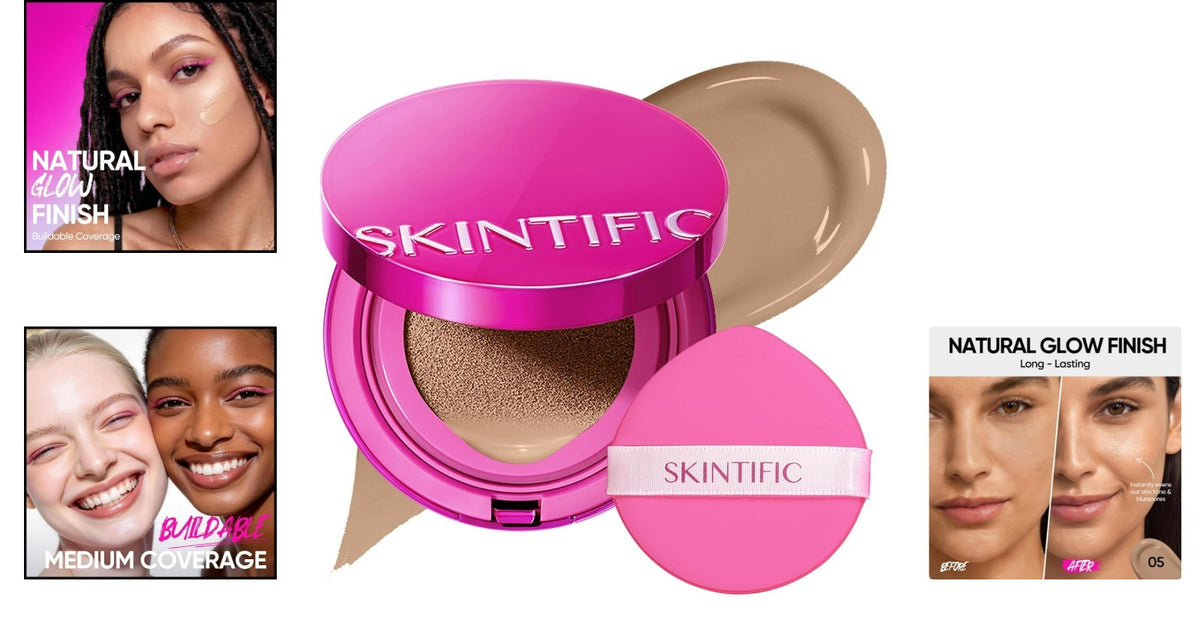 Lightweight Cushion Foundation with Natural Radiant Coverage Sand 05