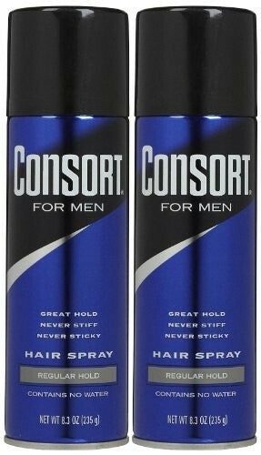 Men's Aerosol Hair Spray with Regular Hold - 8.3 oz, 2 Pack