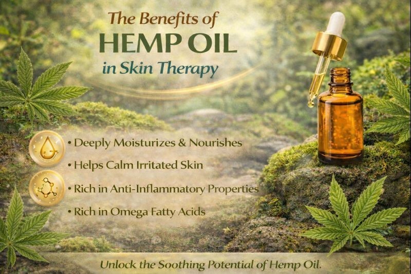Natural Therapy Hemp + Lemongrass Nourishing Body Lotion (16.9 oz)