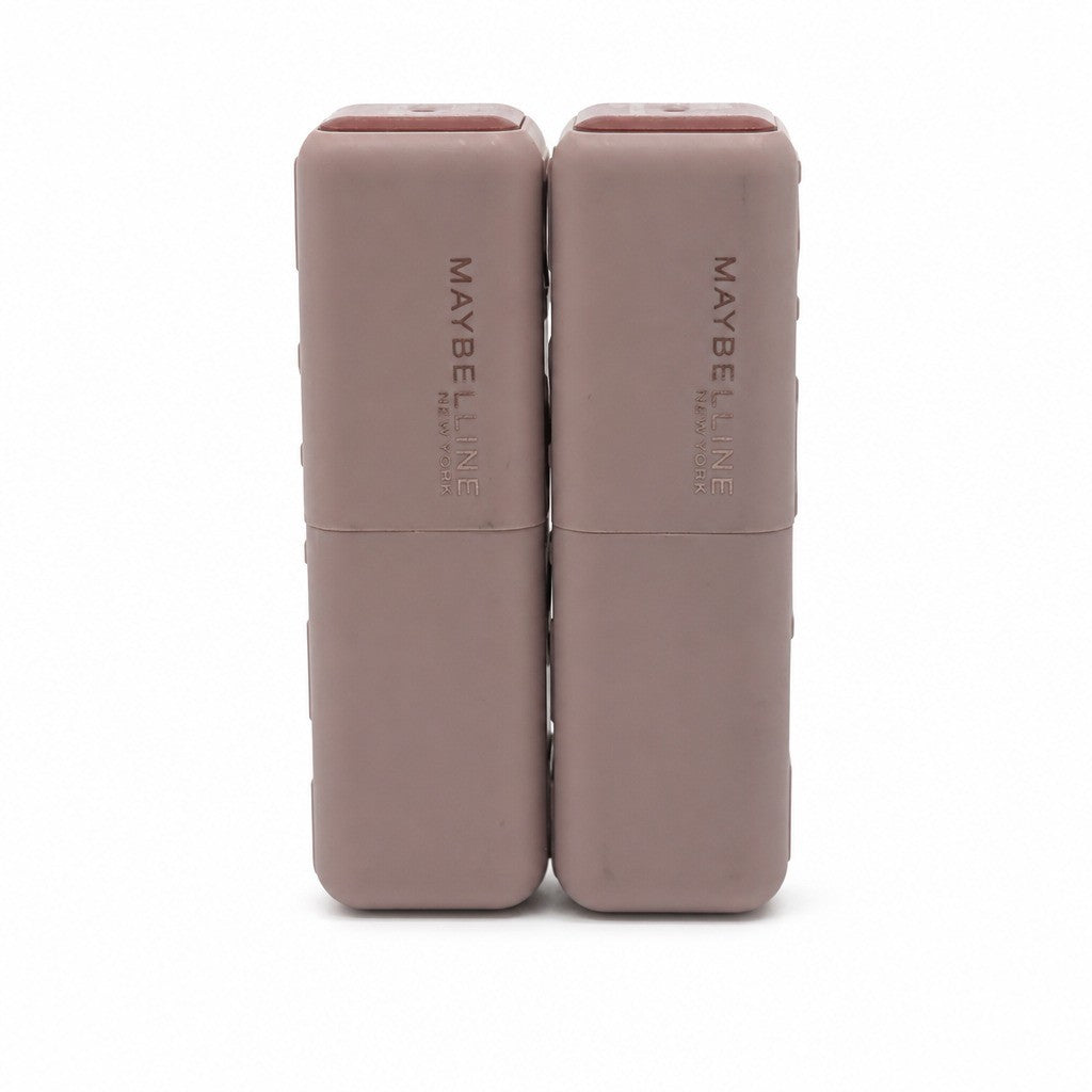 Hydrating Lipstick with Lip Plumping & Hyaluronic Acid - 8HR Moisture, Soft Shade 2PK