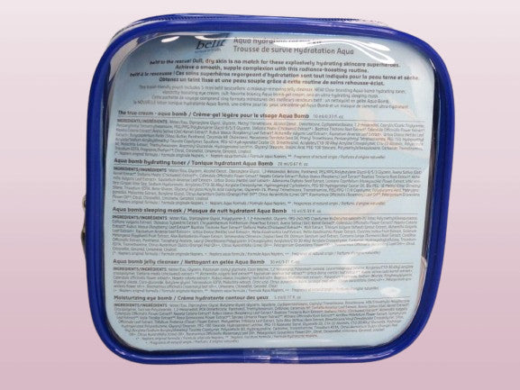 Hydration & Skincare Rescue Kit - 4-Piece Set with Cream, Toner, Mask, Cleanser